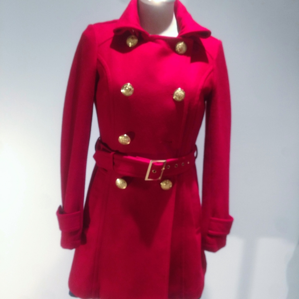 forever twentyone Wool Blend Coat